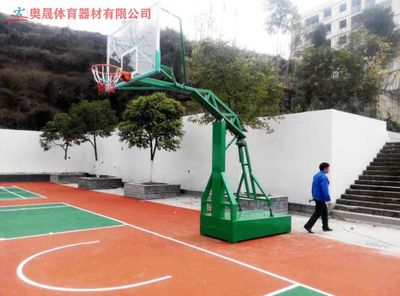湖南长沙学校小区里面的篮球架生产厂家安装尺寸图片 一对一的暖心服务